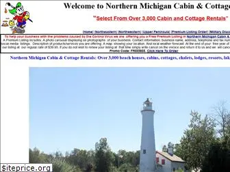 northernmichigancabinrentals.com