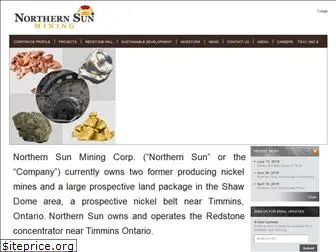 northernsunmining.ca