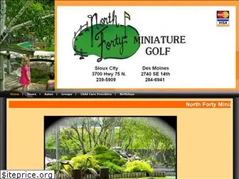 northfortyminigolf.com