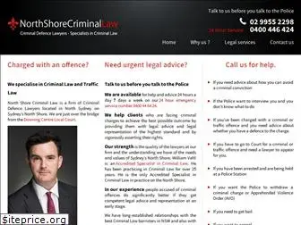 northshorecriminallaw.com.au