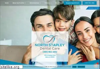 northstapleydentalcare.com