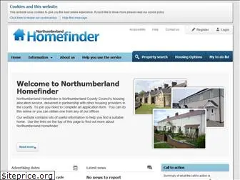 northumberlandhomefinder.org.uk