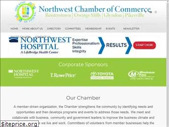 northwestchambermd.com