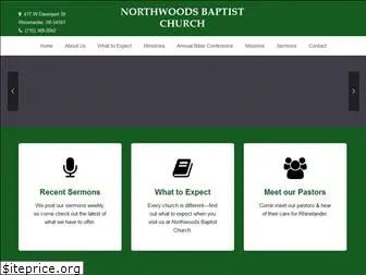 northwoodsbaptist.com