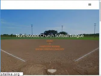 northwoodschurchsoftball.com