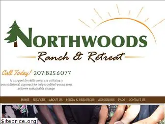 northwoodsranchandretreat.com