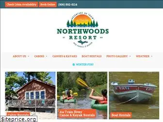 northwoodsresort.net