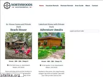northwoodsvacations.com