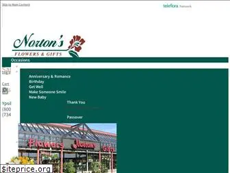 nortonsflowers.com