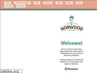norwoodicecream.com