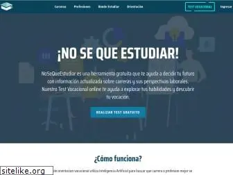 nosequeestudiar.net