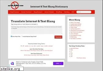 noslang.com