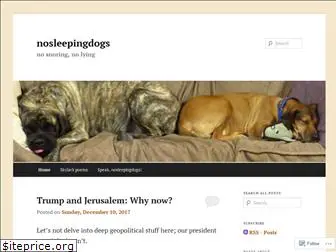 nosleepingdogs.com