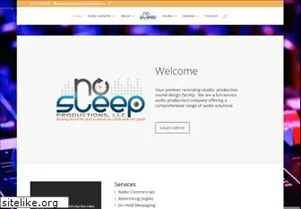 nosleepproductionsonline.com