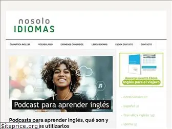 nosoloidiomas.com