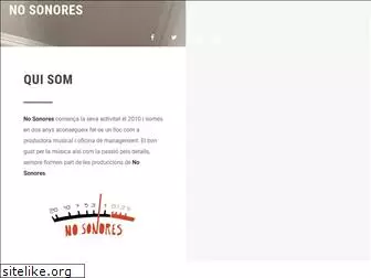 nosonores.com