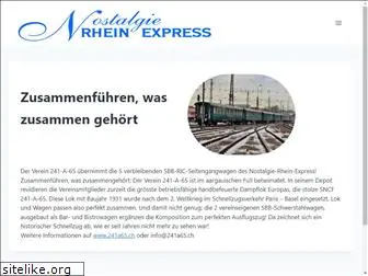 nostalgie-rhein-express.ch