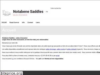 notabene-saddles.com
