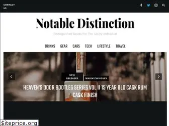 notabledistinction.com