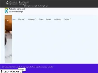 notare-leiss-wartenburger.de