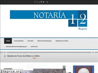 notaria12bogota.com