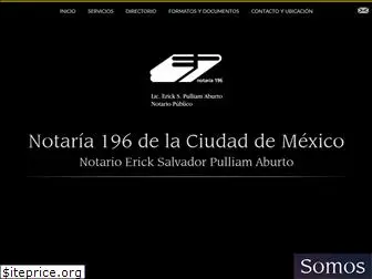 notaria196df.com.mx