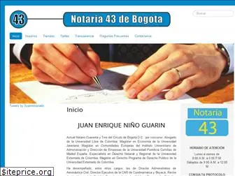 notaria43bogota.com