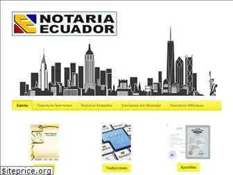 notariaecuador.com