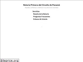 notariaprimeradepanama.legal