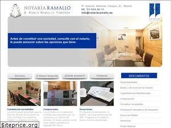 notariaramallo.es