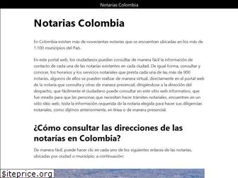 notariascolombia.com