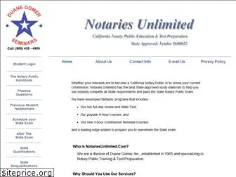 notariesunlimited.com