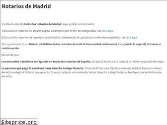 notariosdemadrid.com