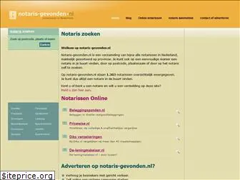 notaris-gevonden.nl