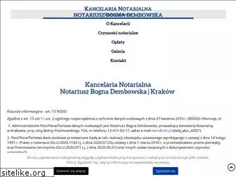 notariusz-dembowska.pl