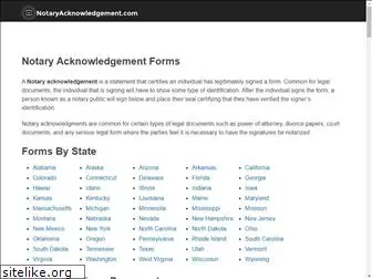 notaryacknowledgement.com