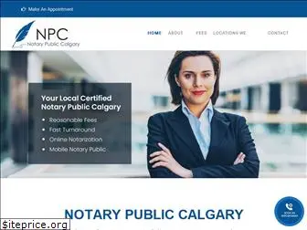 notarypubliccalgary.com