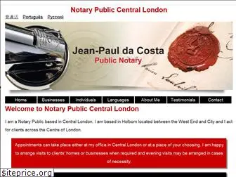 notarypubliccentrallondon.co.uk