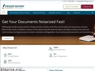 notarypublicdubai.com