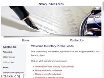 notarypublicleeds.com