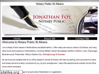 notarypublicstalbans-jonathanfoy.com