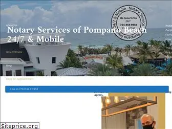 notaryservicesofpompanobeach.com