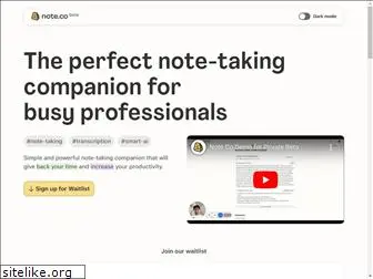 note.co
