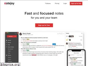 notejoy.com