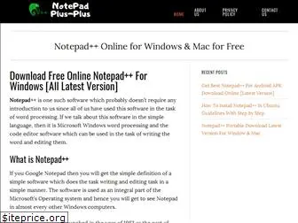 notepad-plus-plus.org for mac notepad-plus-plus.org for mac