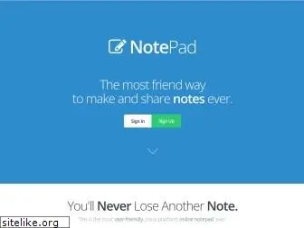 notepad.io