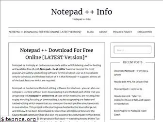 www.notepadplusplus.info website price