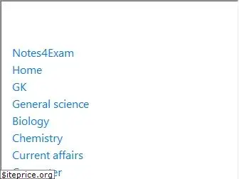 notes4exam.com