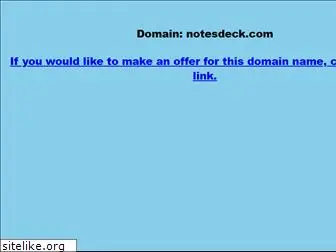 notesdeck.com