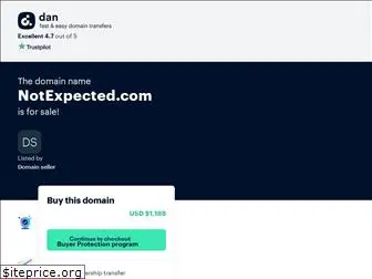 notexpected.com